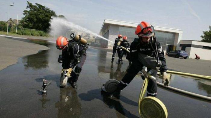 Cérémonie chez les pompiers: des jeunes mineurs engagés