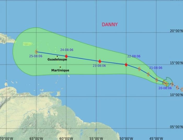 Dany est encore à 2000km de nos portes