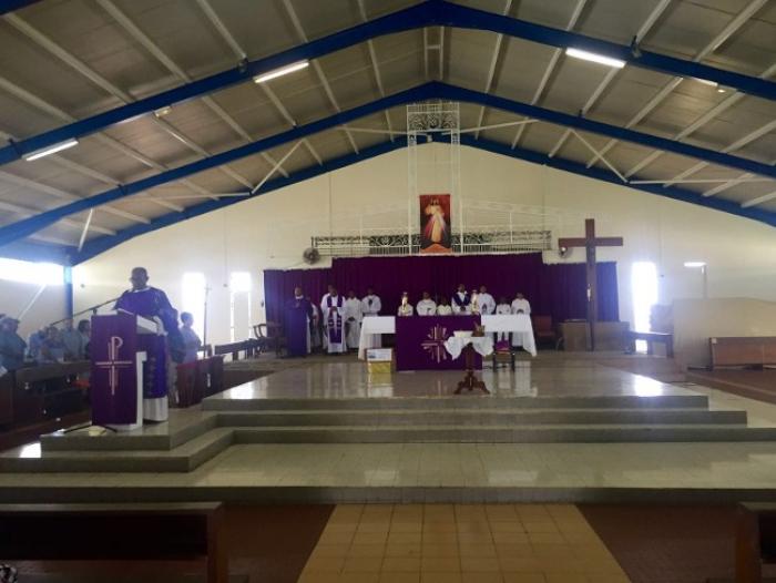 De-Briant : La messe des cendres attire de nombreux fidèles