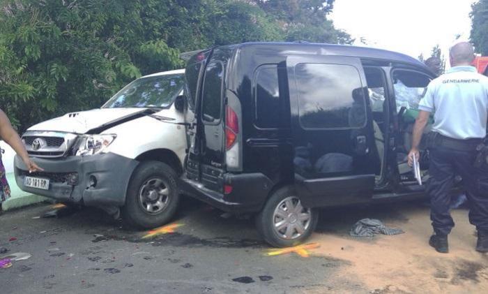 Deux blessés dans un accident de la route après le Vauclin