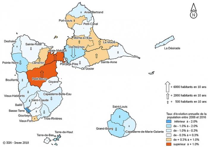 Démographie : les communes qui gagnent et celles qui perdent des habitants