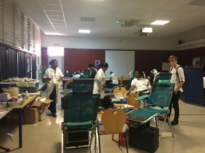Don du sang : 31 poches de sang collectées au lycée de Bellefontaine