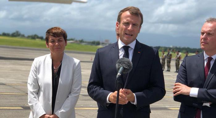 Emmanuel Macron veut mettre fin à la politique de clientélisme en Guadeloupe