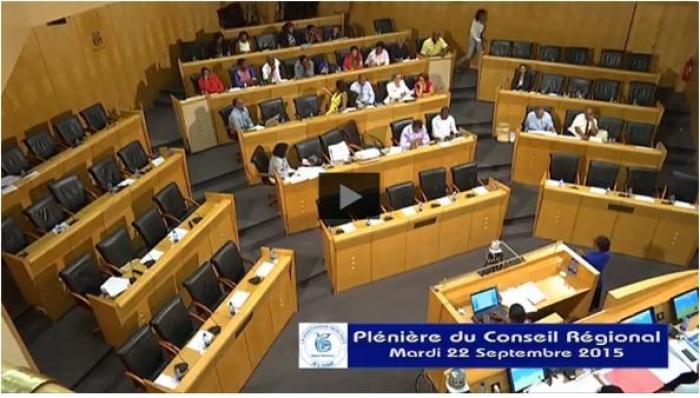 EN VIDEO : la plénière de rentrée au conseil régional de la Martinique ce mardi 22 septembre