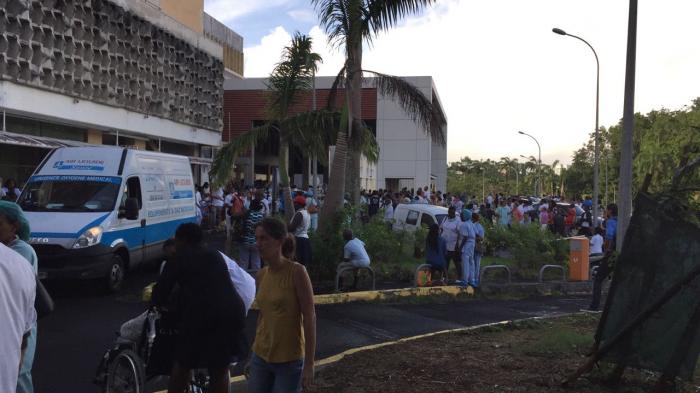 Evacuation presque totale du CHU de Pointe à Pitre/Abymes (audio)