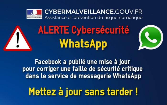 Faille de sécurité majeure dans le service de messagerie Whatsapp