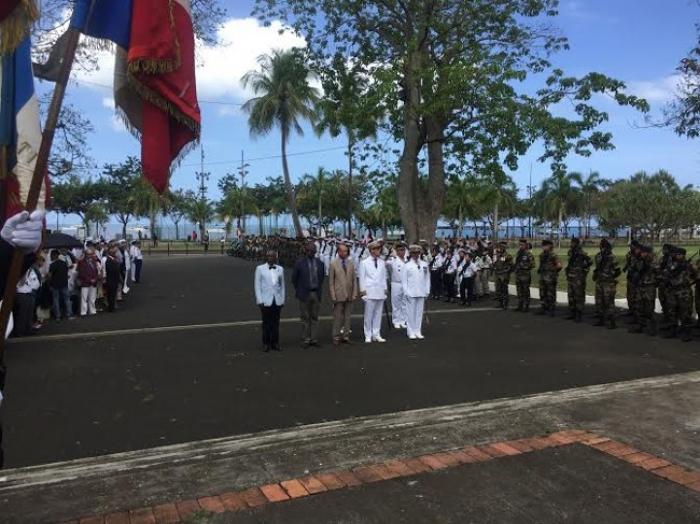 « Fiers pour les combattants martiniquais »
