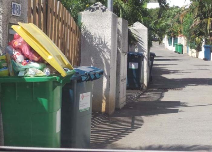 Fiser en grève, pas de ramassage des poubelles