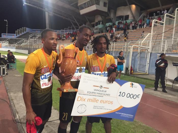 Football : le Golden Lion s'adjuge la coupe de Martinique