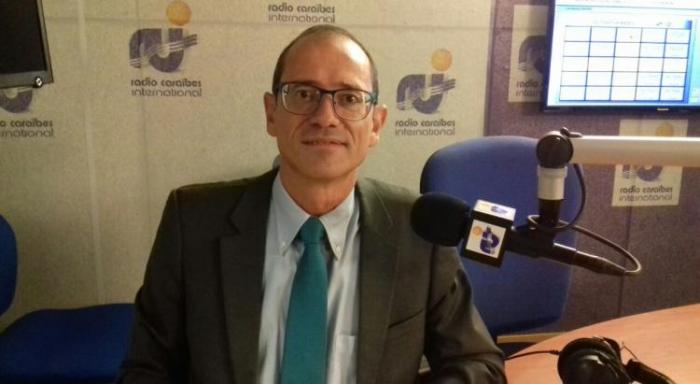 Franck Robine le Préfet de la Martinique de passage aux Trois-Ilets