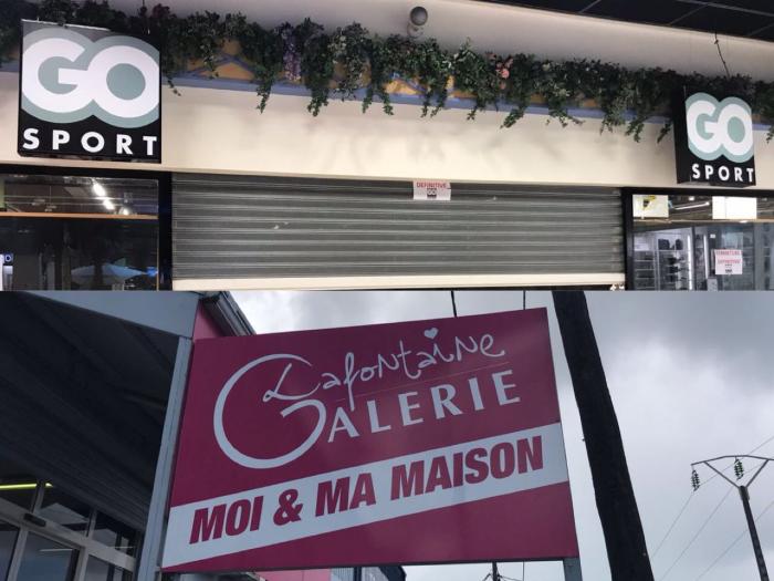 Galerie Lafontaine et Go Sport baissent leurs rideaux