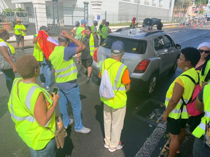 Gilets Jaunes : une quarantaine de manifestants mobilisés en Martinique