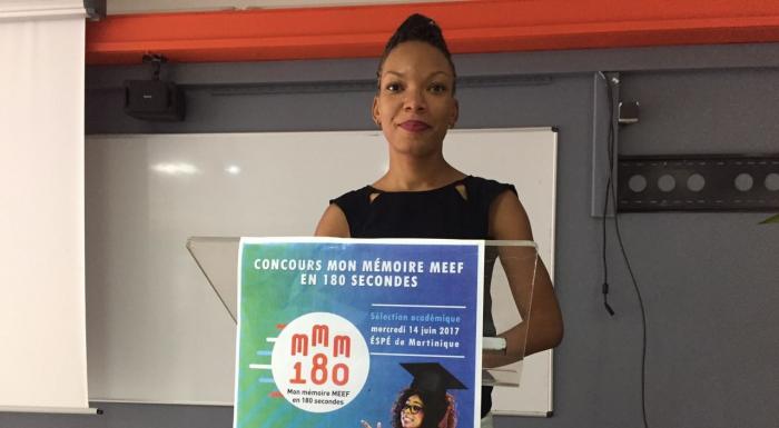 Géraldine Maugée lauréate de la seconde édition du concours "Mon mémoire MEEF" en 180 secondes