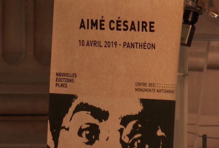 Hommage à Aimé Césaire au Panthéon
