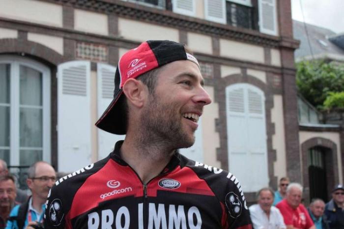 Huitième étape, premier tronçon, victoire de Sylvain Georges