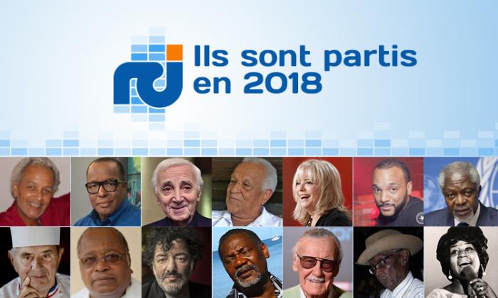 Ils ont tiré leur révérence en 2018