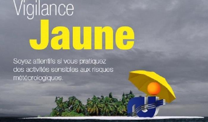 Intempéries : la Martinique toujours en vigilance jaune !