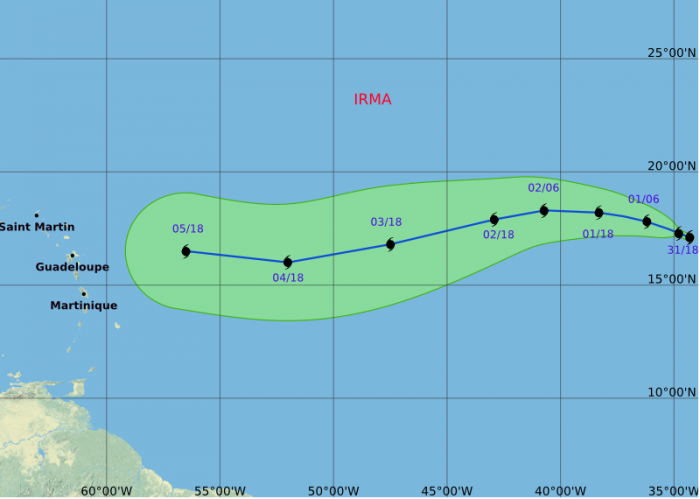 IRMA est désormais un catégorie 3