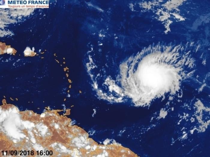 ISAAC : la vigilance orange cyclone est déclenchée