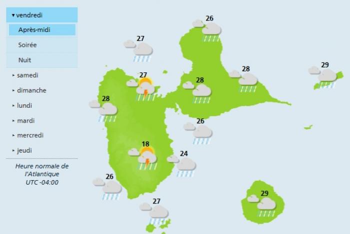 ISAAC : retour au niveau de vigilance JAUNE