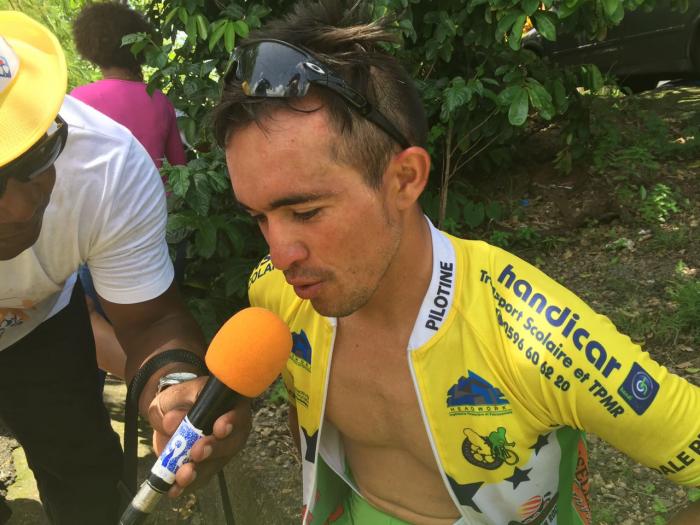 Jonathan Salinas s'empare du maillot jaune au Macouba
