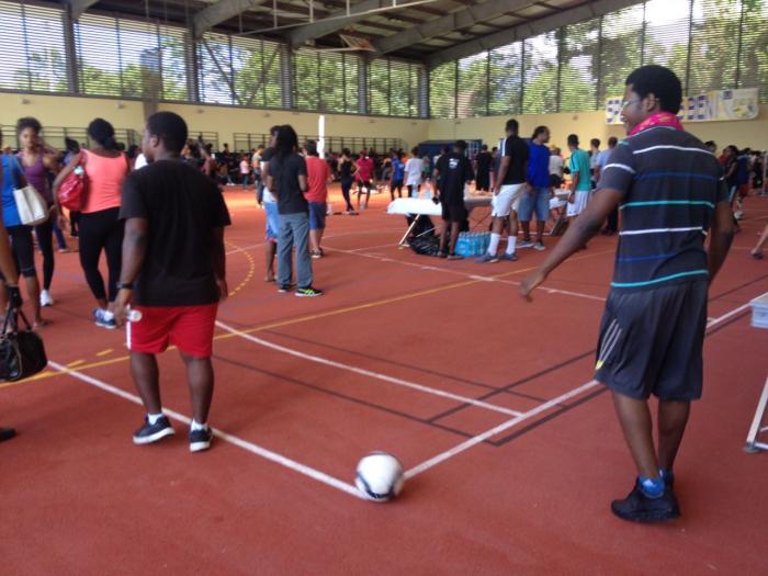 Journée sportive au Campus de Schoelcher