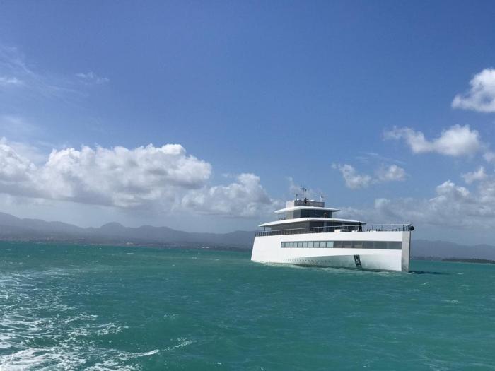 L'ancien yacht de Steve Jobs dans nos eaux