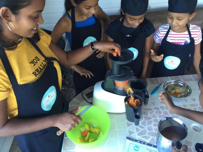 L'atelier des "ptits chefs" pour une alimentation équilibrée