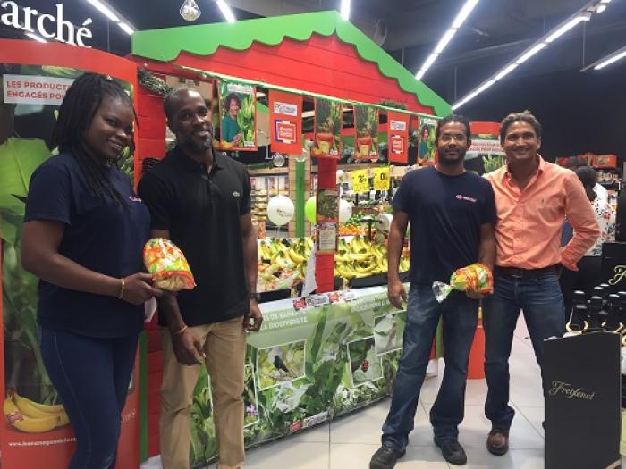 La banane de Guadeloupe fait son grand retour dans les grandes surfaces