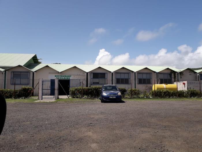 La cantine scolaire du Vauclin en travaux