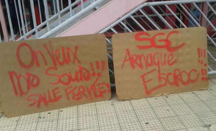La colère des salariés et des clients d'une salle de gym