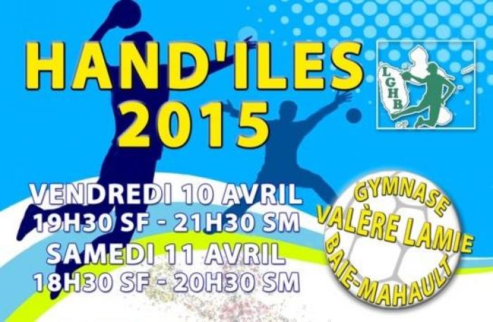 La deuxième édition du tournoi Hand'Iles débute vendredi 10 avril
