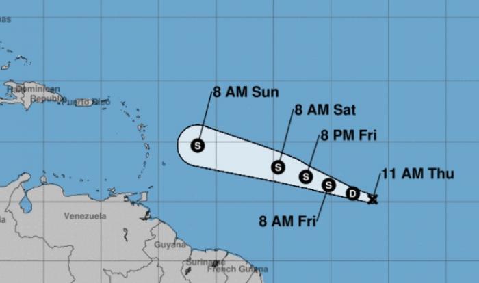 La dépression tropicale numéro 2 est née !