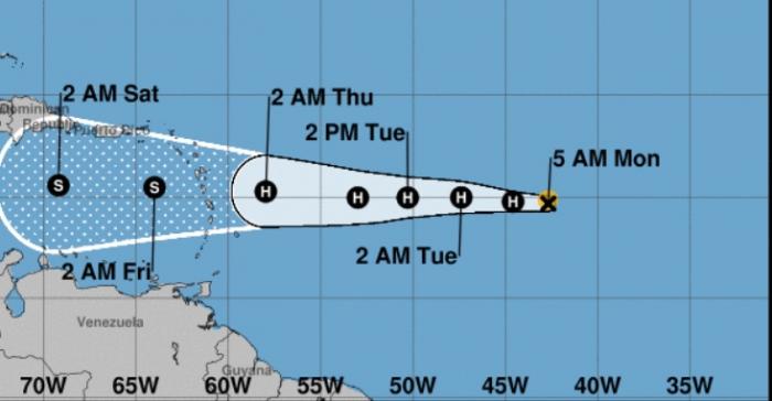 La Guadeloupe en vigilance jaune cyclonique