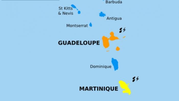 La Guadeloupe passe en vigilance orange fortes pluies et orages