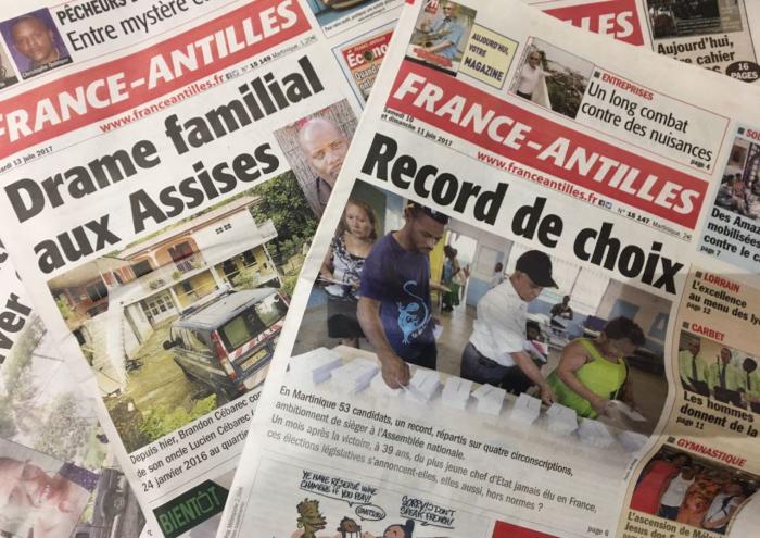 La holding qui détient France-Antilles sollicite une procédure de sauvegarde
