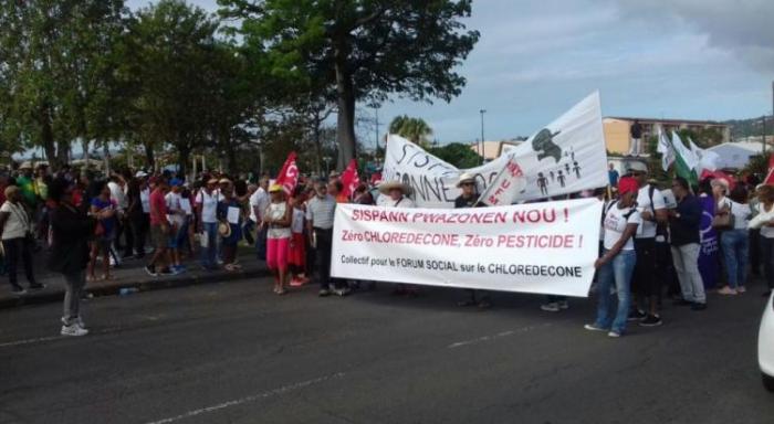 La lutte contre le Chlordécone continue