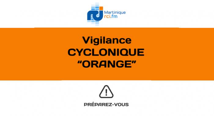 La Martinique passe désormais en vigilance orange cyclone