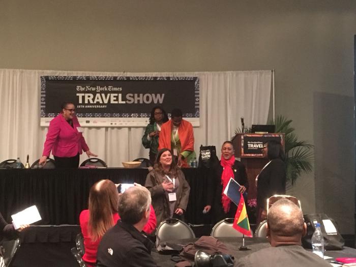 La Martinique représentée au New York Times Travel Show