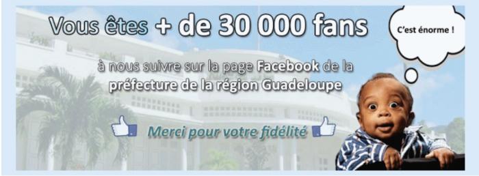 La Préfecture cartonne sur Facebook