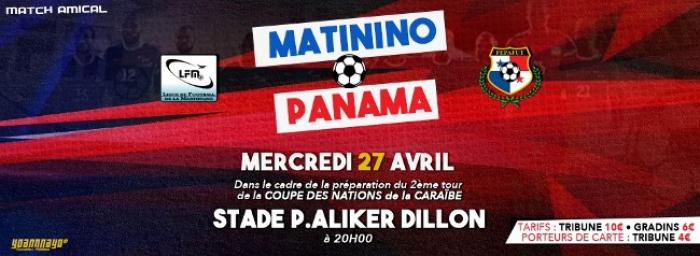 La sélection de Martinique reçoit le Panama au Stade Pierre Aliker
