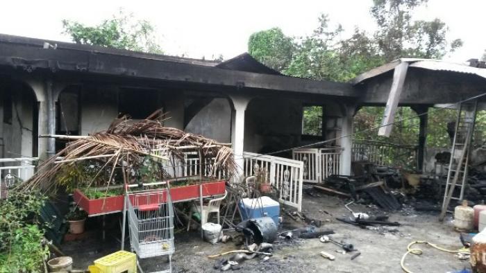 La solidarité se met en place pour une famille qui a tout perdu au Gros-Morne