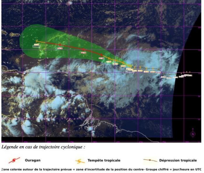 La tempête tropicale Danny va devenir un ouragan