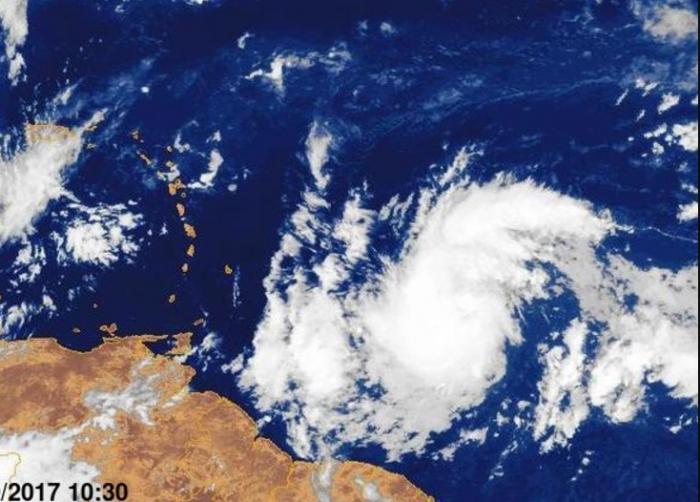 La tempête tropicale MARIA devrait être baptisée dans la journée