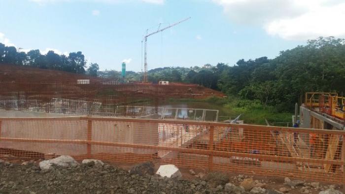Le chantier de jambette à Saint-Joseph arrêté