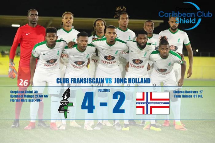 Le Club Franciscain est en finale de la Coupe des Clubs Champions de la Caraïbe - amateurs