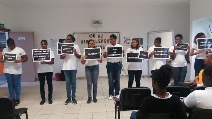 Le collège Vincent Placoly se mobilise dans la lutte contre le harcèlement scolaire