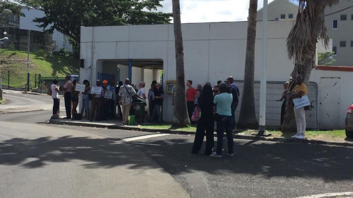 Le comité vigilance Anti-corruption s'est mobilisé devant l'Université des Antilles