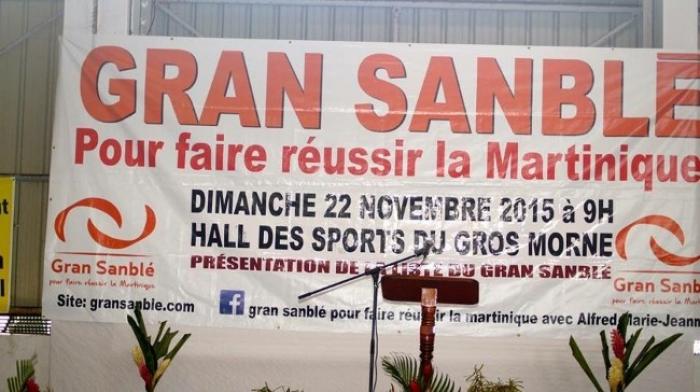 Le Gran Sanblé a présenté sa liste au Gros - Morne