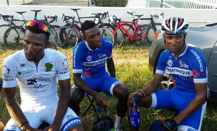Le martiniquais Mickael Laurent enfin maillot jaune du Tour de Guyane!
